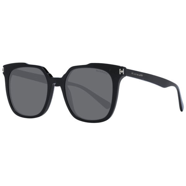 Ana Hickmann Katzenaugen Sonnenbrille HIY9002 50A01 in Schwarz – 45° Seitenansicht