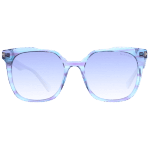 Ana Hickmann Sonnenbrille HIY9002 50E01 – Frontansicht mit Azetat Rahmen und Lila Gläsern