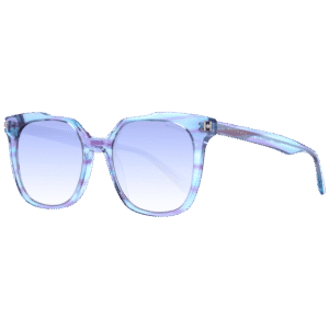 Ana Hickmann Quadrat Sonnenbrille HIY9002 50E01 in Lila – 45° Seitenansicht