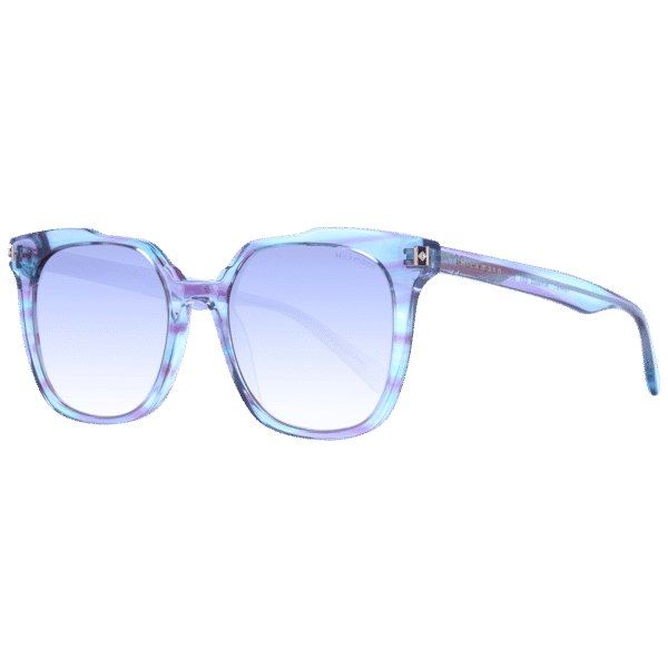 Ana Hickmann Quadrat Sonnenbrille HIY9002 50E01 in Lila – 45° Seitenansicht