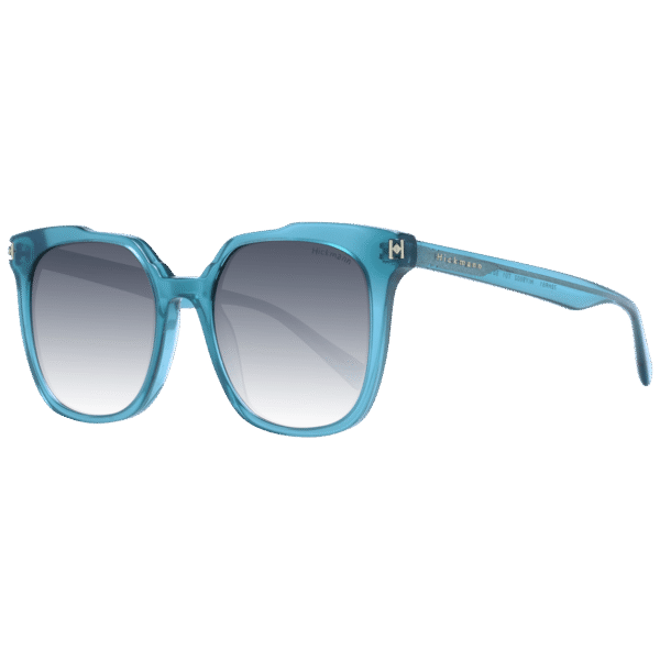 Ana Hickmann Quadrat Sonnenbrille HIY9002 50T01 in Grün – 45° Seitenansicht