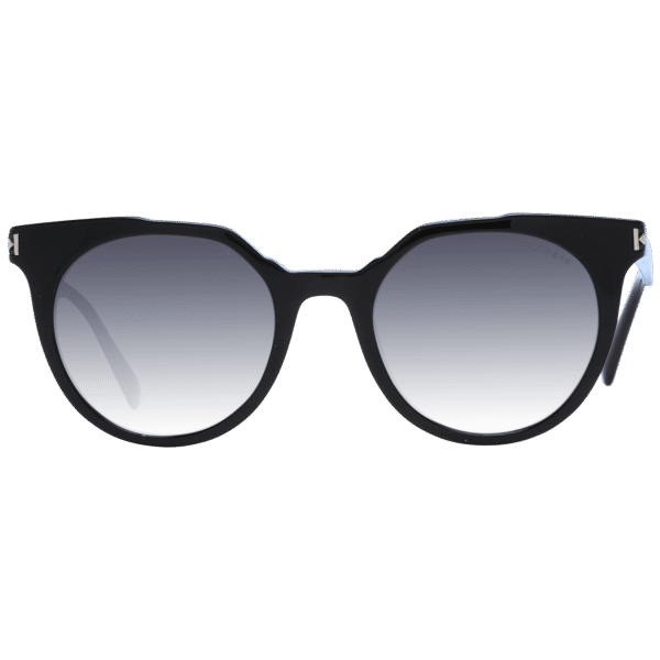 Ana Hickmann Sonnenbrille HIY9003 48A01 – Frontansicht mit Azetat Rahmen und Grau Gläsern