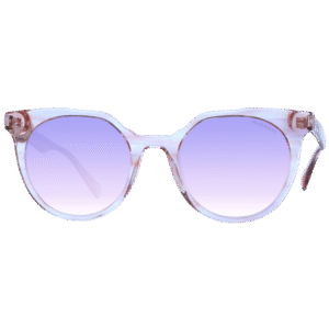 Ana Hickmann Sonnenbrille HIY9003 48E01 – Frontansicht mit Azetat Rahmen und Rosa Gläsern