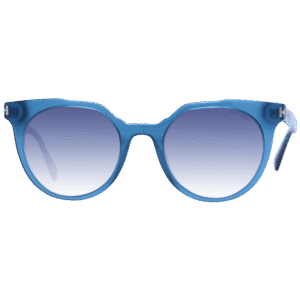Ana Hickmann Sonnenbrille HIY9003 48T01 – Frontansicht mit Azetat Rahmen und Blau Gläsern