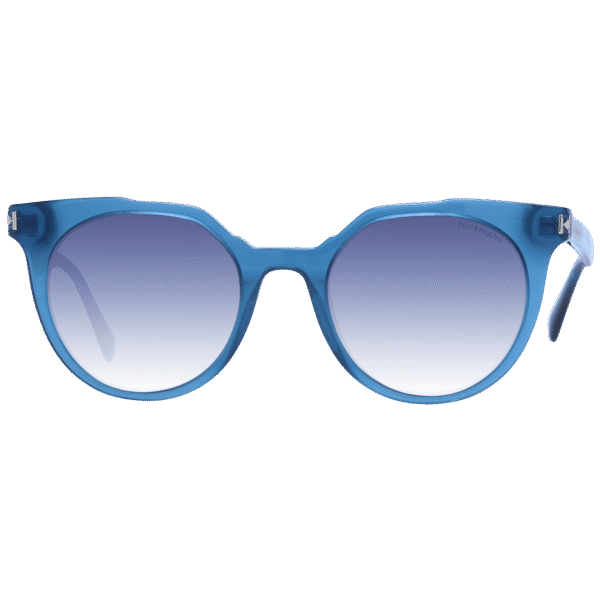 Ana Hickmann Sonnenbrille HIY9003 48T01 – Frontansicht mit Azetat Rahmen und Blau Gläsern