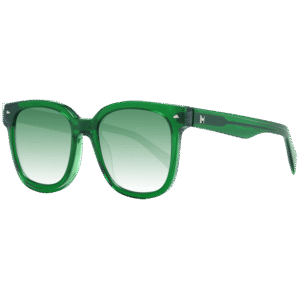 Ana Hickmann Quadrat Sonnenbrille HIY9005 50H01 in Grün – 45° Seitenansicht