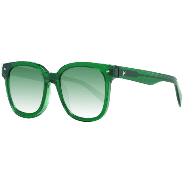 Ana Hickmann Quadrat Sonnenbrille HIY9005 50H01 in Grün – 45° Seitenansicht