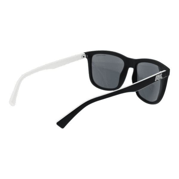 Rückansicht der Armani Exchange Sonnenbrille 0AX4093S 568078Z3 – Kunststoff Rahmen