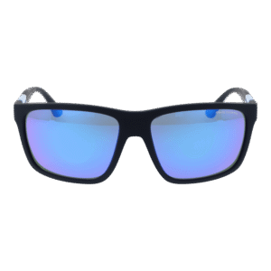 Armani Exchange Sonnenbrille 0AX4121S 59818125 – Frontansicht mit Kunststoff Rahmen und Blau Gläsern