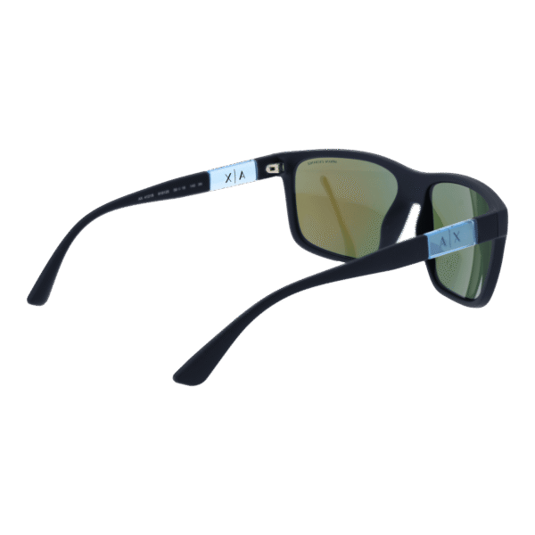 Rückansicht der Armani Exchange Sonnenbrille 0AX4121S 59818125 – Kunststoff Rahmen
