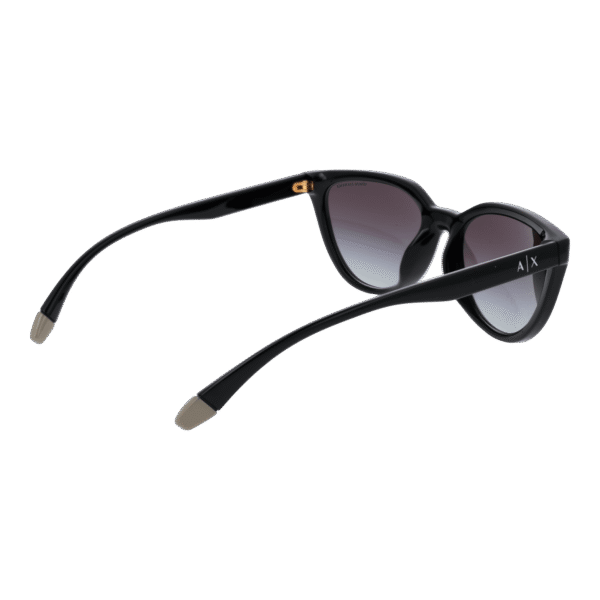 Rückansicht der Armani Exchange Sonnenbrille 0AX4130SU 5681588G – Kunststoff Rahmen
