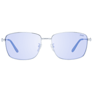 BMW Sonnenbrille BW0027-H 6116X – Frontansicht mit Metall Rahmen und Grau Gläsern