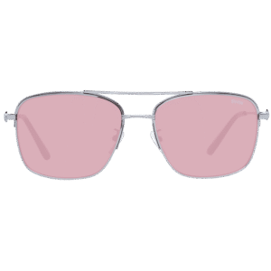 BMW Sonnenbrille BW0029-D 6014S – Frontansicht mit Metall Rahmen und Rosa Gläsern