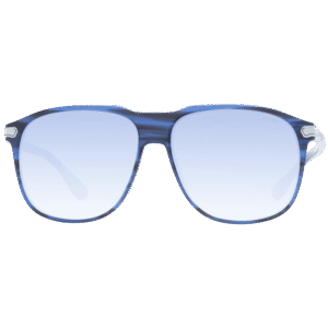 BMW Sonnenbrille BW0036 5892W – Frontansicht mit Kunststoff Rahmen und Blau Gläsern