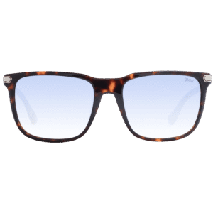 BMW Sonnenbrille BW0037 5652W – Frontansicht mit Kunststoff Rahmen und Blau Gläsern