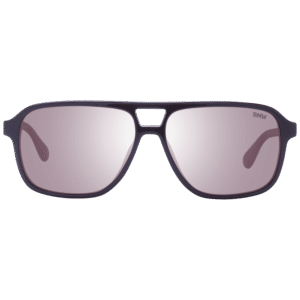 BMW Sonnenbrille BW0039 5850L – Frontansicht mit Azetat Rahmen und Braun Gläsern