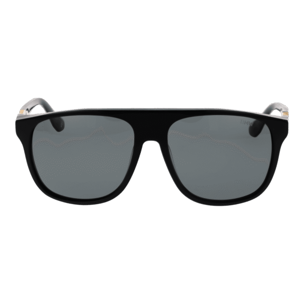 BMW Sonnenbrille BW0041-H 5801D – Frontansicht mit Azetat Rahmen und Grau Gläsern