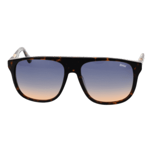 BMW Sonnenbrille BW0041-H 5852W – Frontansicht mit Azetat Rahmen und Blau Gläsern