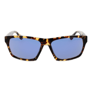 BMW Sonnenbrille BW0050-H 6056Z – Frontansicht mit Azetat Rahmen und Blau Gläsern