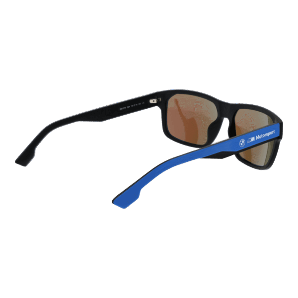 Rückansicht der BMW Motorsport Sonnenbrille BS0019 5902X – Kunststoff Rahmen