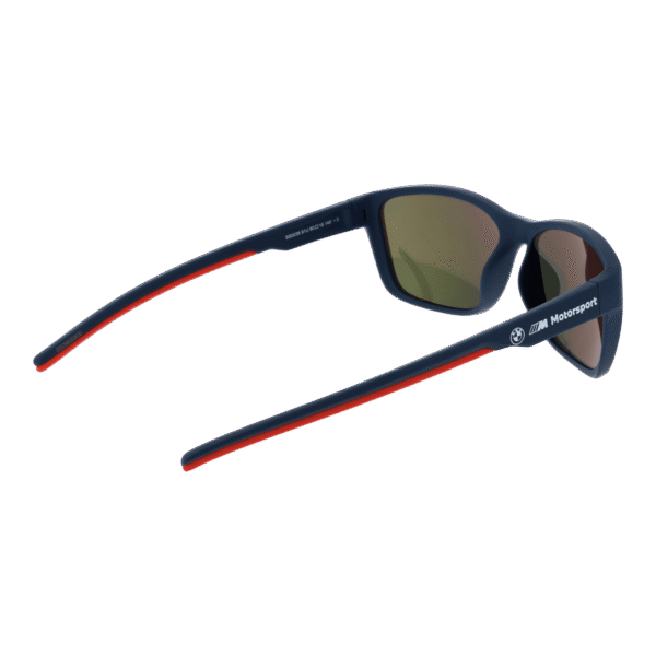 Rückansicht der BMW Motorsport Sonnenbrille BS0036 6091U – Kunststoff Rahmen