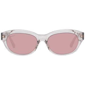 Bally Sonnenbrille BY0070 5445E – Frontansicht mit Kunststoff Rahmen und Braun Gläsern