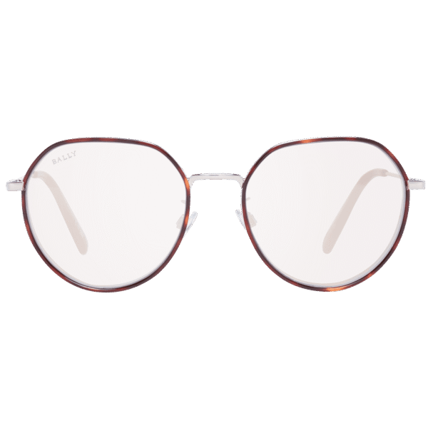 Bally Sonnenbrille BY0078-D 5656U – Frontansicht mit Metall Rahmen und Braun Gläsern