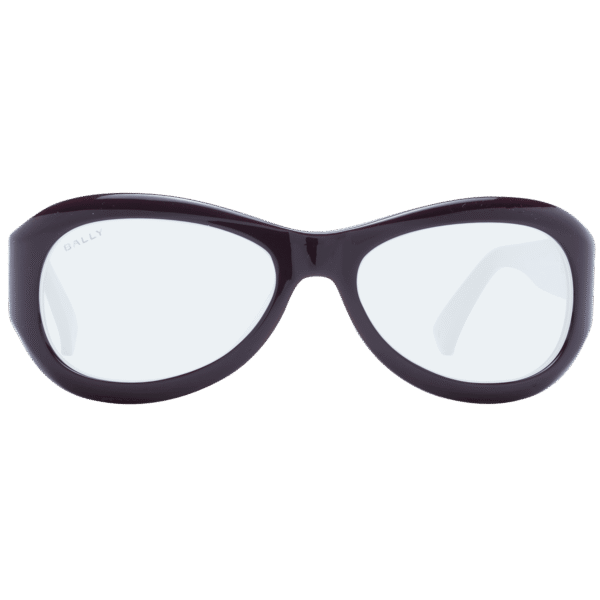 Bally Sonnenbrille BY0113 5881V – Frontansicht mit Kunststoff Rahmen und Blau Gläsern