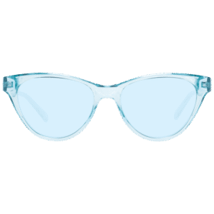 Benetton Sonnenbrille BE5044 54111 – Frontansicht mit Zellulose Propionat Rahmen und Blau Gläsern