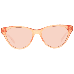 Benetton Sonnenbrille BE5044 54302 – Frontansicht mit Zellulose Propionat Rahmen und Orange Gläsern