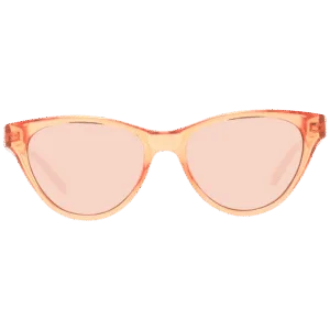 Benetton Sonnenbrille BE5044 54302 – Frontansicht mit Zellulose Propionat Rahmen und Orange Gläsern