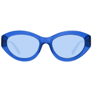 Benetton Sonnenbrille BE5050 53696 – Frontansicht mit Kunststoff Rahmen und Blau Gläsern