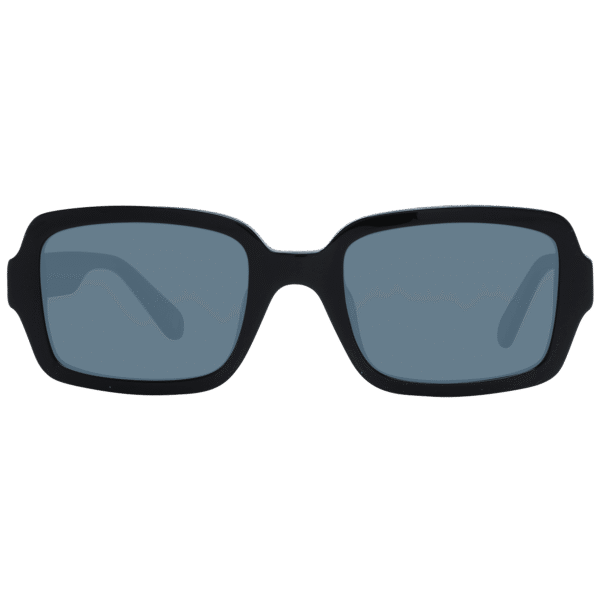 Benetton Sonnenbrille BE5056 52001 – Frontansicht mit Azetat Rahmen und Grau Gläsern