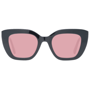 Benetton Sonnenbrille BE5061 50001 – Frontansicht mit Azetat Rahmen und Burgunder Gläsern