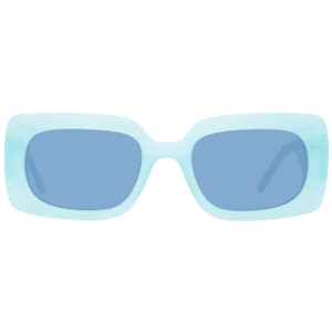 Benetton Sonnenbrille BE5065 52509 – Frontansicht mit Azetat Rahmen und Blau Gläsern