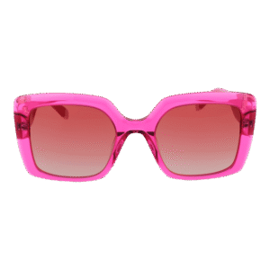 Benetton Sonnenbrille BE5080 53295 – Frontansicht mit Azetat Rahmen und Pink Gläsern
