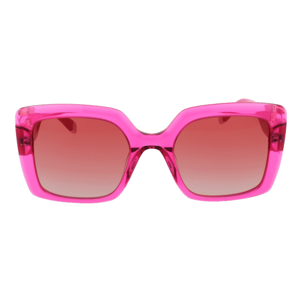Benetton Sonnenbrille BE5080 53295 – Frontansicht mit Azetat Rahmen und Pink Gläsern
