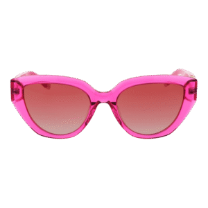 Benetton Sonnenbrille BE5081 53295 – Frontansicht mit Azetat Rahmen und Pink Gläsern