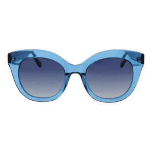 Benetton Sonnenbrille BE5090 53649 – Frontansicht mit Azetat Rahmen und Blau Gläsern
