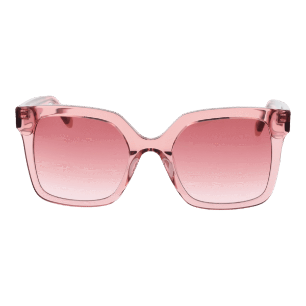 Benetton Sonnenbrille BE5091 52226 – Frontansicht mit Azetat Rahmen und Pink Gläsern