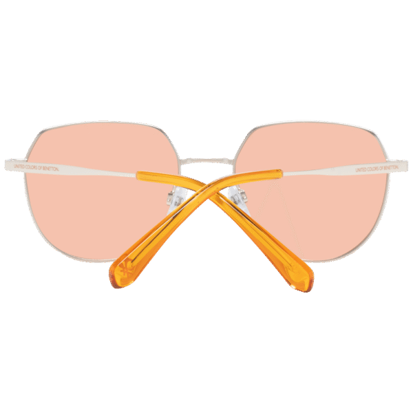 Rückansicht der Benetton Sonnenbrille BE7029 51402 – Edelstahl Rahmen