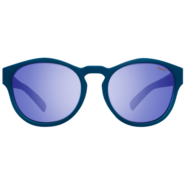 Bolle Sonnenbrille 12349 Rooke 54 – Frontansicht mit Kunststoff Rahmen und Braun Gläsern