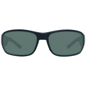 Bolle Sonnenbrille 12379 Heron 55 – Frontansicht mit Kunststoff Rahmen und Grau Gläsern