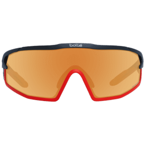 Bolle Sonnenbrille 12628 B-Rock Pro 119 – Frontansicht mit Kunststoff Rahmen und Orange Gläsern