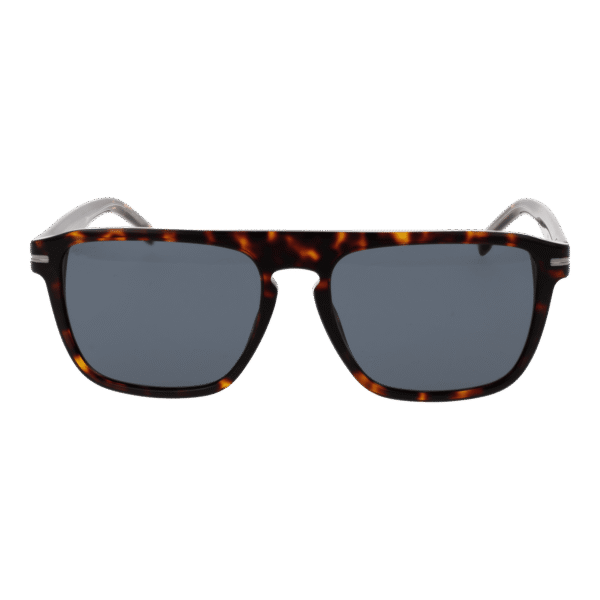 Boss Sonnenbrille BOSS 1599/S 56086IR – Frontansicht mit Azetat Rahmen und Grau Gläsern