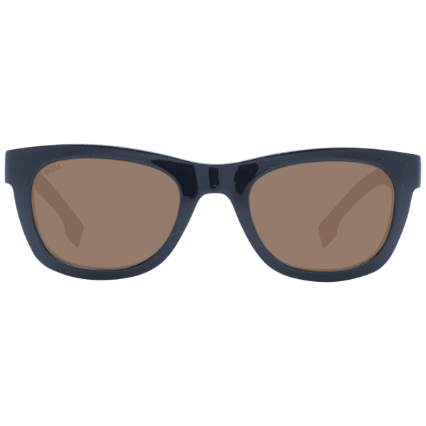 Boss Sonnenbrille BOSS 1649/S 520WM70 – Frontansicht mit Eco Zellulose Propionat Rahmen und Braun Gläsern
