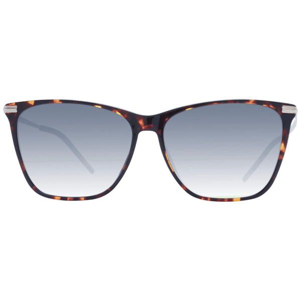 Boss Sonnenbrille BOSS 1661/S 582IK9O – Frontansicht mit Azetat Rahmen und Grau Gläsern