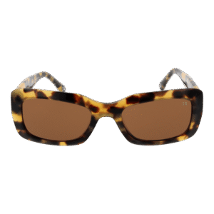 Botaniq Sonnenbrille BIS-7002 52102 – Frontansicht mit Azetat Rahmen und Braun Gläsern