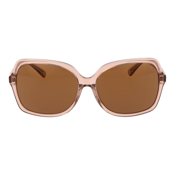 Botaniq Sonnenbrille BIS-7010 61103 – Frontansicht mit Azetat Rahmen und Braun Gläsern