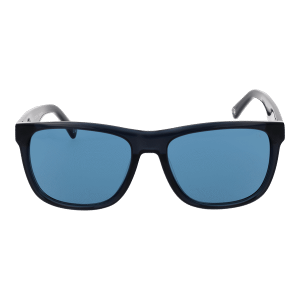 Botaniq Sonnenbrille BIS-7015 56105 – Frontansicht mit Azetat Rahmen und Blau Gläsern